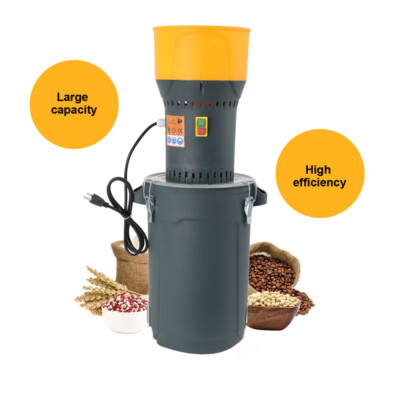 110V Electric Mill Dry Grain Grinder Machine Corn Wheat Cereal Feed Grinder 