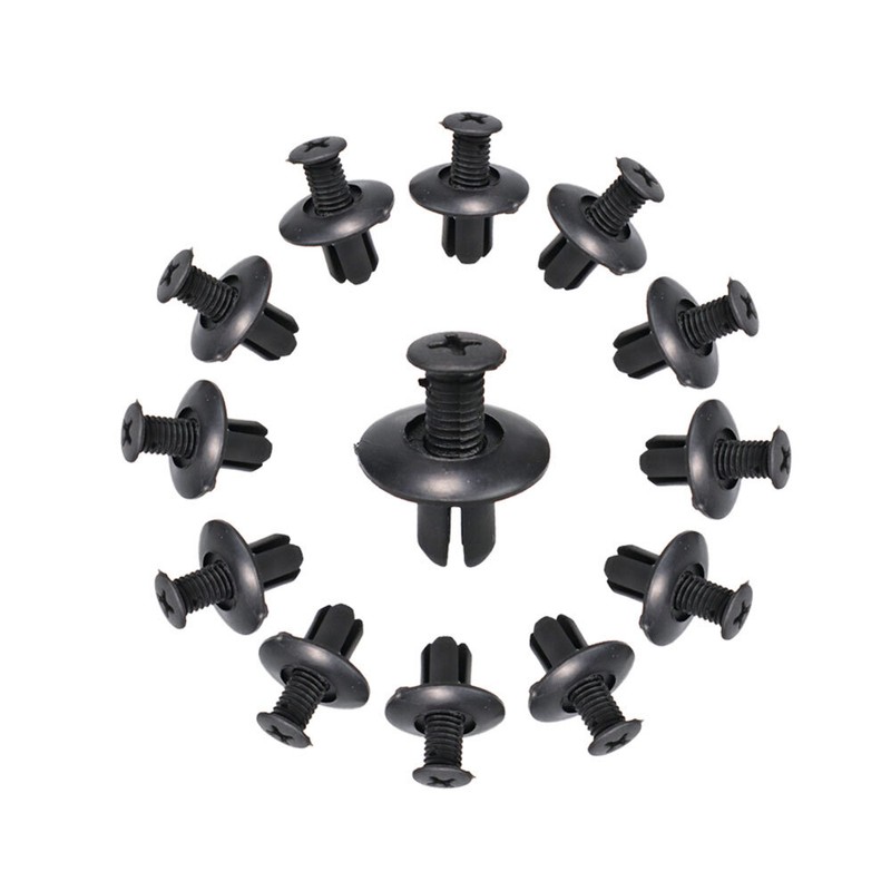 Car Retainer Clip Door Clips Fastener Push Trim Plastic Clips Pin Rivet Bumper - Foto 9