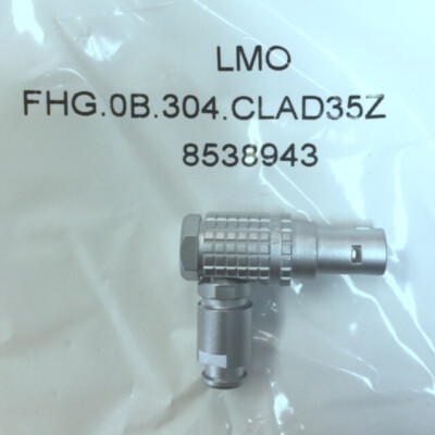 1pc FHG.0B.304.CLAD35Z connectors Circular Push Pull Connectors ELBOW PLUG