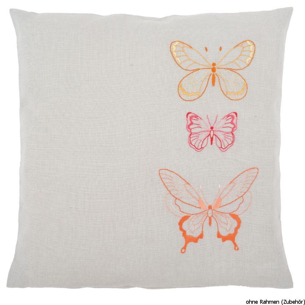 Vervaco embroidery stitch kit cushion with cushion back 