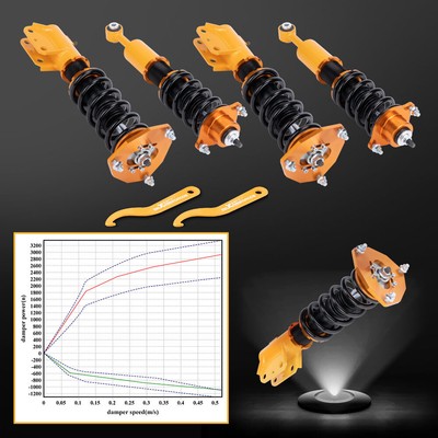 MaXpeedingrods Adjustable Coilovers Suspension For Mitsubishi Lancer FWD 2002-06