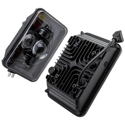 2 Pcs 120W LED Headlight Headlamp For Freightliner FLD120 112 FLD Buick Riviera