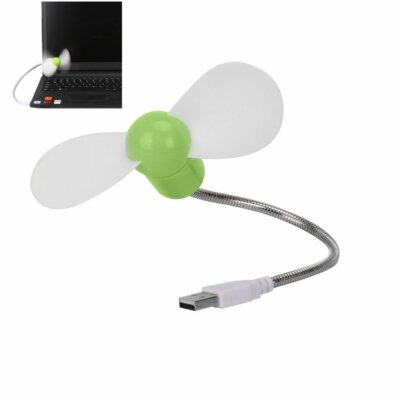 Mini Flexible USB Powered Cooling Cooler Fan For Laptop PC Computer Notebook Mac