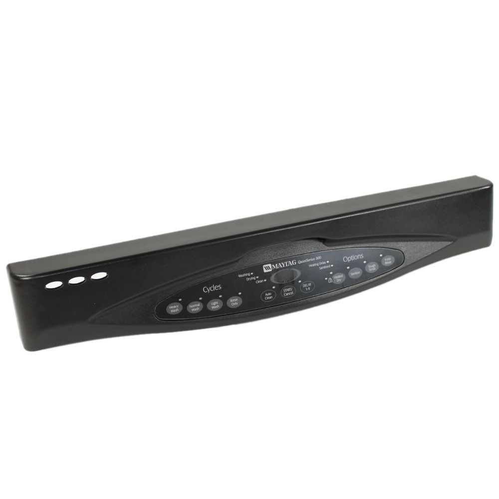 BLACK Maytag Quiet Series 300 Dishwasher Display Control Pan