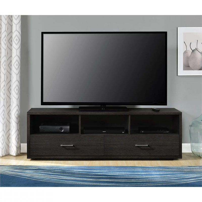 Tvs Up To 70" Espresso Finish Sturdy Stylish Entertainment C