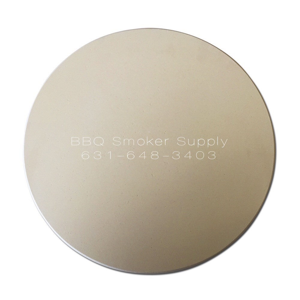 13" Pizza / Baking Stone For MEDIUM Big Green Egg / Kamado EXTRA THICK 9/16"