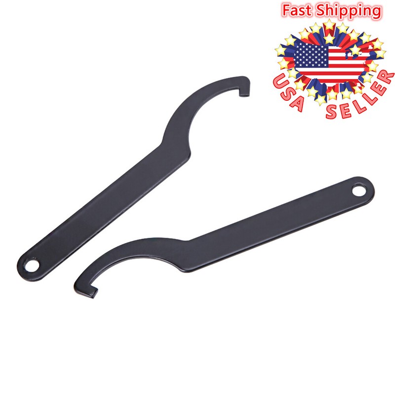 Pair Universal Motorcycle Shock Spanner Wrench Tool For Motocross ATV