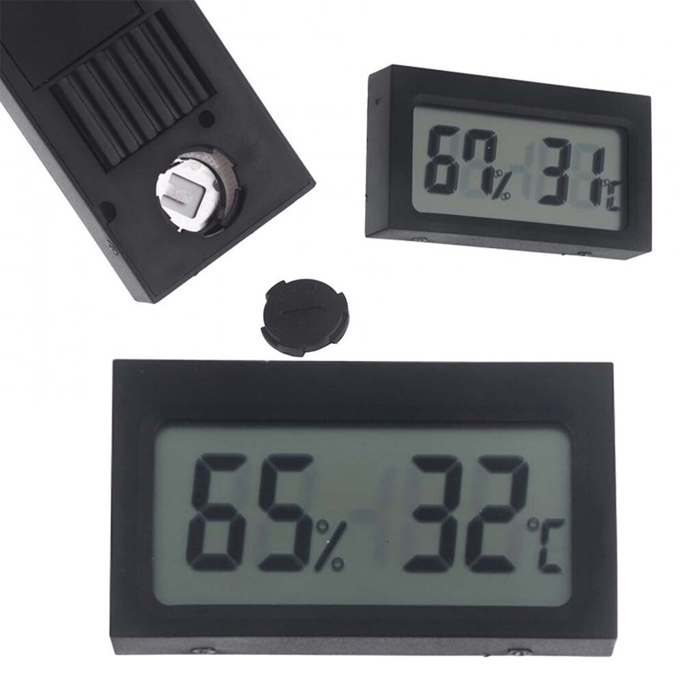 1PC Meter LCD-Temperaturmesser für Brutapparate Zigarrenräume Heimgebrauch