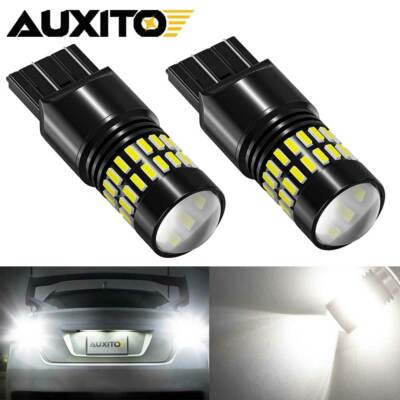 AUXITO 7440 7441 LED Back Up Reverse Light Bulbs White 6000K Extremely Bright 2X