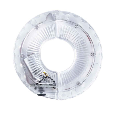 LED Bike Wheel Light 7 Color USB Rechargeable Hub Safety Tire Lights