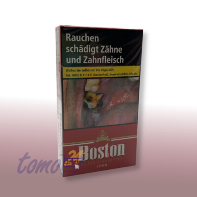 1 Stange Boston Red Long Zigaretten 10x 20 Stück / 5,55 