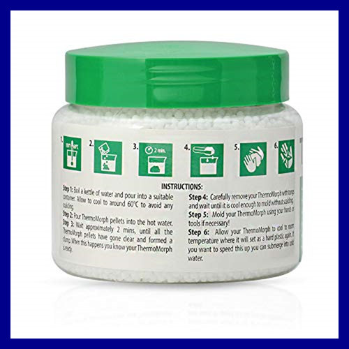 Moldable Plastic Pellets 8.8 Oz 250G Reheatable Reusable Remoldable Crafting Scu