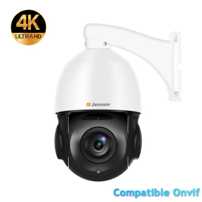 360° 4K 8MP POE PTZ Security IP Camera 30x Zoom CCTV HIKVISION Compatible 50M IR