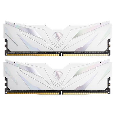 16GB Netac DDR4 32GB 2x16GB DDR4 3200MHz CL16 UDIMM White 2PK DRAM PC4-25600