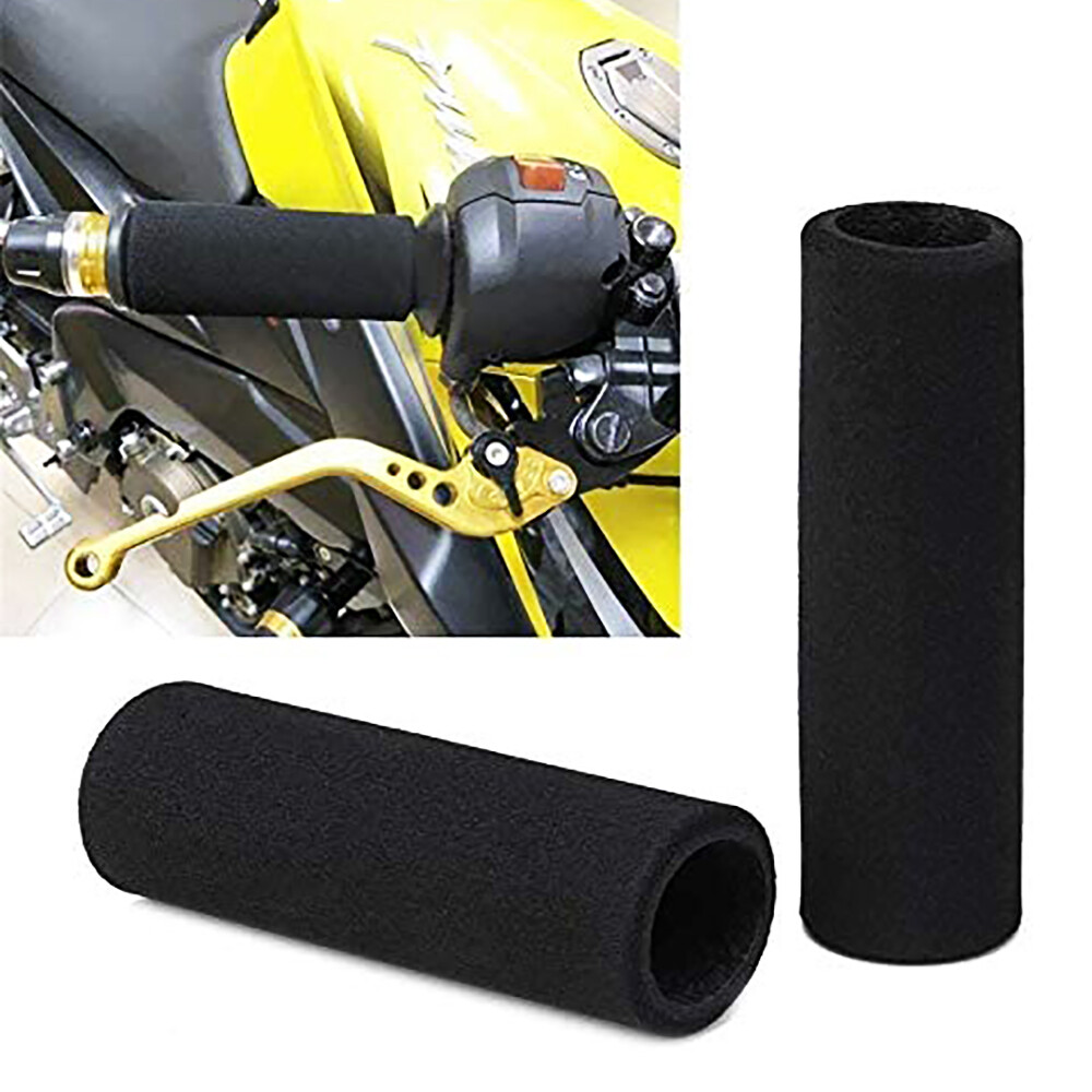 Motorcycle Foam Anti Vibration Comfort Handlebar Grip Covers Fits For