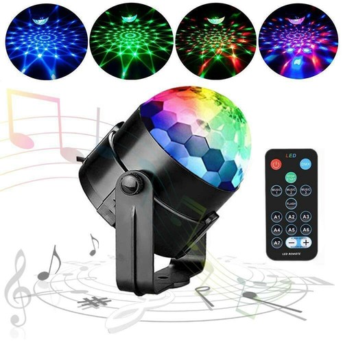 Party Disco Lights Strobe Led Dj Ball Sound Activated Dance Bulb