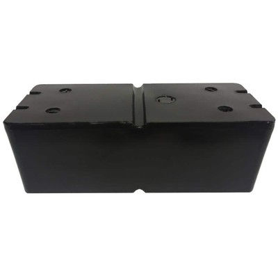 Eagle Floats Foam Filled Dock Float Drum 1-Piece Seamless 16'' x 36'' x 12'' Black
