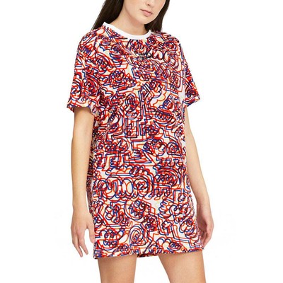 

Платье-футболка Puma X Mr Doodle Aop Женское Белое Повседневное 530657-02, Белый