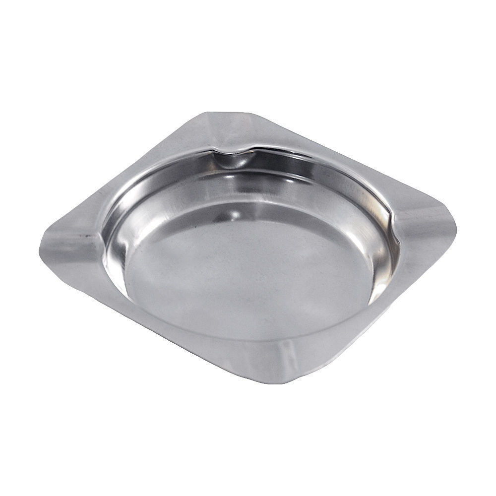 Posacenere In Metallo Da Tavolo Pub Ashtray Portacenere Quadrato dfh