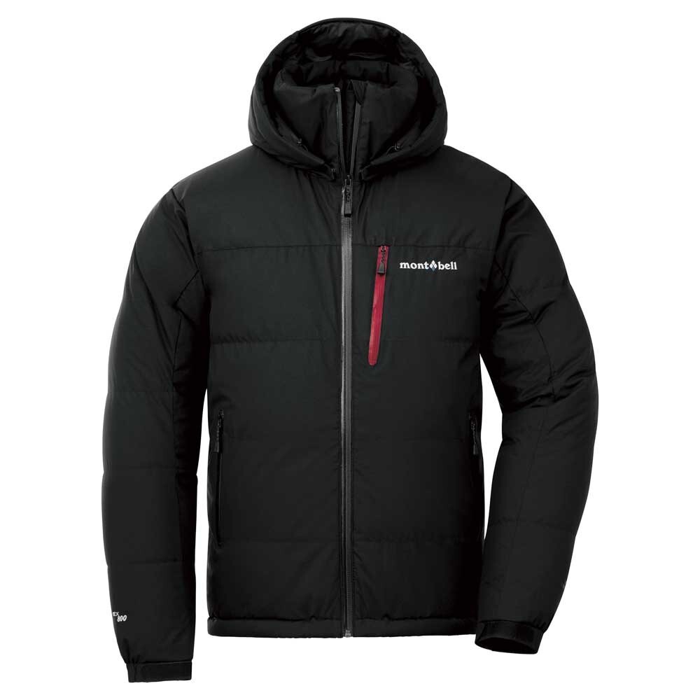 Pre-owned Montbell Permafrost Down Parka Hoodie Jacket Men's Down Zipper Ex Down 3color In Black