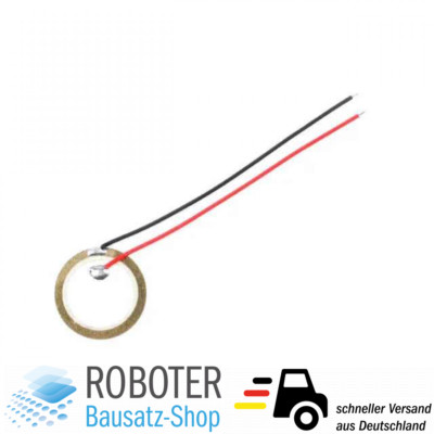 10 Stück Piezo Element Summer Lautsprecher Buzzer Ø18mm