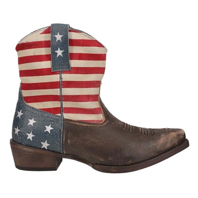 

Женские коричневые повседневные ботинки Roper American Beauty II Patriotic Cowboy Boots 09-0, Коричневый, Roper American Beauty Ii Patriotic Cowboy Booties