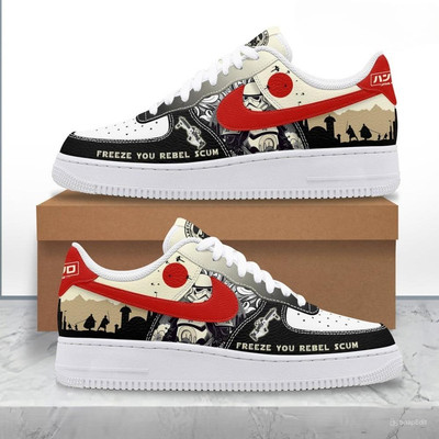 Star Wars Freeze You Rebel Scum Air Force 1 Shoes