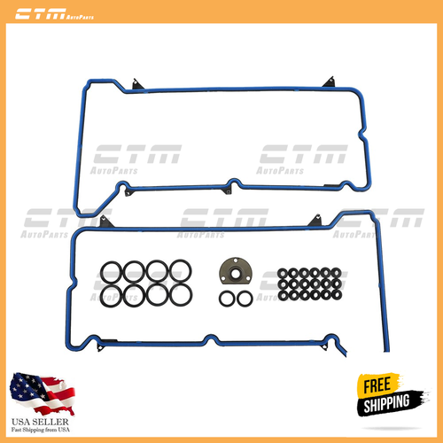 Engine Valve Cover Gasket Set 2000-2005 Fits Cadillac DeVille 4.6L 281CID V8 GAS