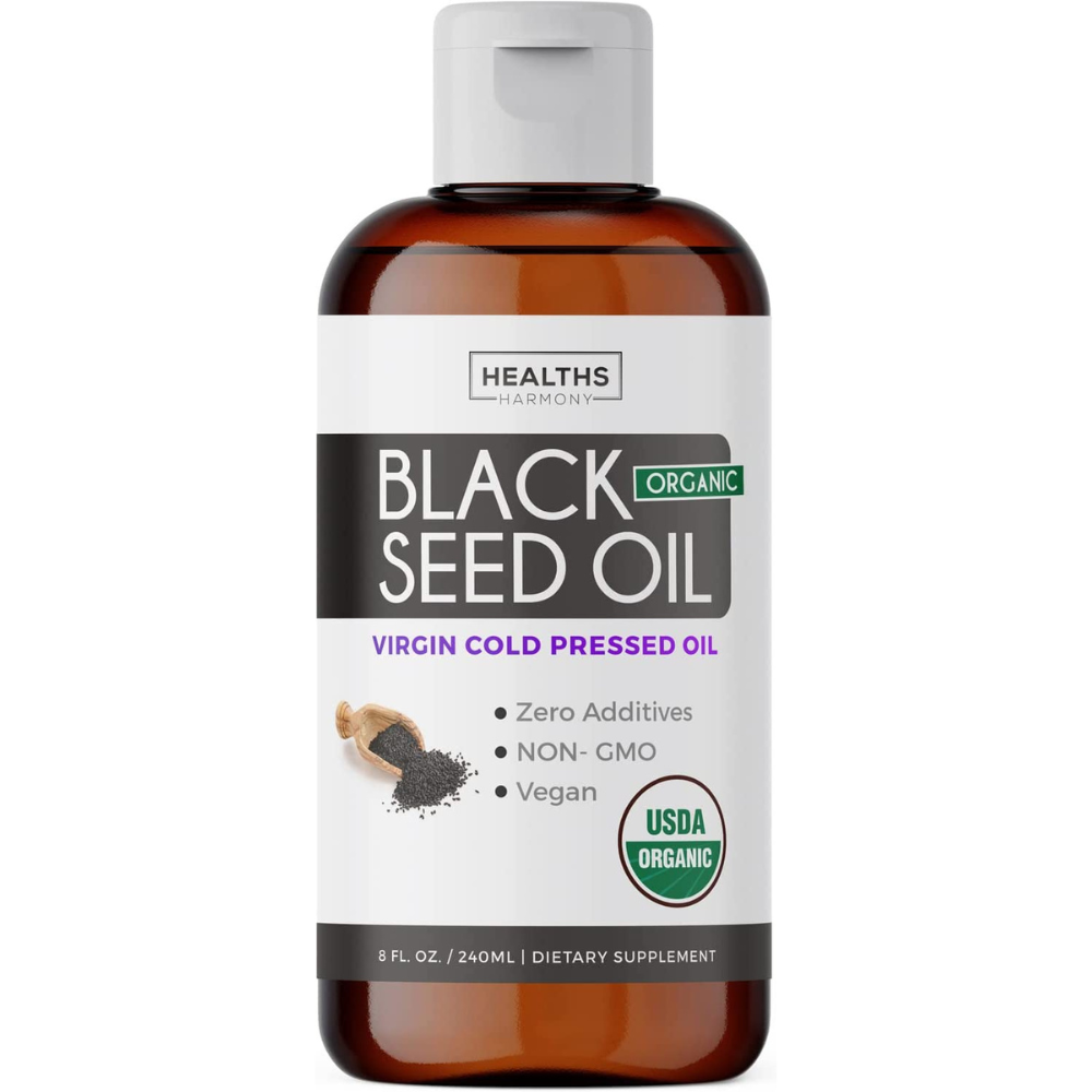 Liquid (8 Fl Oz) Premium Cold-pressed Nigella Sativa