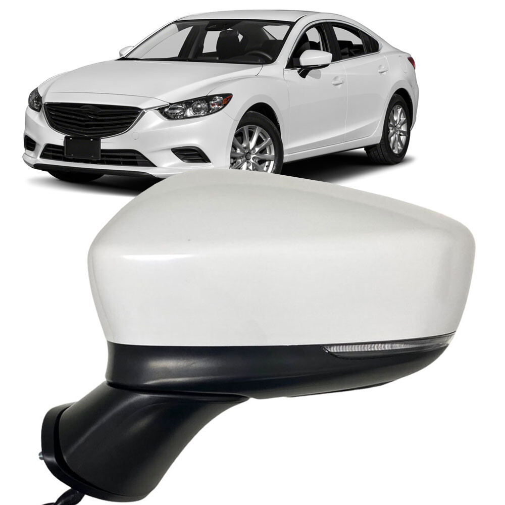 Зеркало со стороны водителя для MAZDA 6 2017-2020 BSM Power Fold Blind Spot с подогревом 9Pin