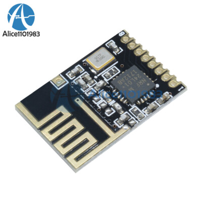 1-100PCS Mini NRF24L01+ SMD 1.27MM wireless transceiver module For Arduino Lot