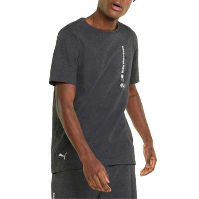 

Puma Bmw Mms Re:Collection Футболка с круглым вырезом и коротким рукавом мужская серая спортивная Cas, Grey, Puma Bmw Mms Re:Collection Crew Neck Short Sleeve T-Shirt