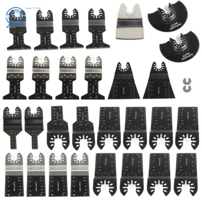 31Pcs Universal Wood Metal Drywall Oscillating Tool Saw Blade For Metal Wood