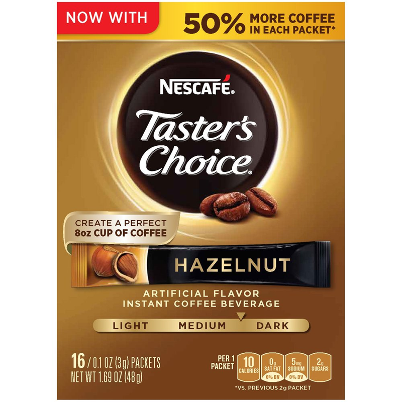Nescaf&eacute; Taster'S Choice, Medium Dark Roast Instant Coffee P