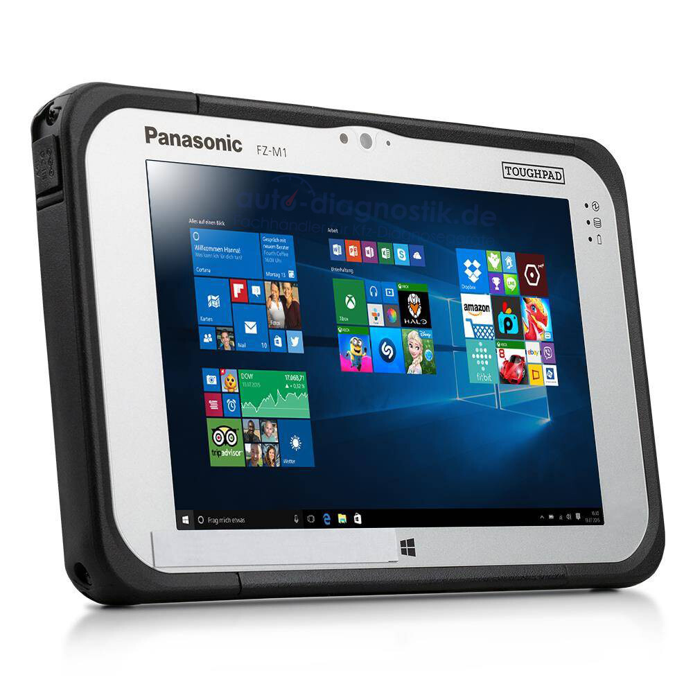 Panasonic Toughpad Fz -M1 - MK3, Intel Core I5-7Y57 VPRO - 1,2GHz, 8GB, SSD da 256 GB