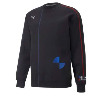 

Puma 53628901 Mens Bmw Mms Assembly Crew Neck Sweatshirt Casual - Black -, Черный