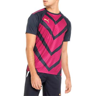 

Футболка Puma Teamliga Graphic с круглым вырезом и короткими рукавами мужская фиолетовая 65783947, Фиолетовый, Puma Teamliga Graphic Crew Neck Short Sleeve Soccer Jersey