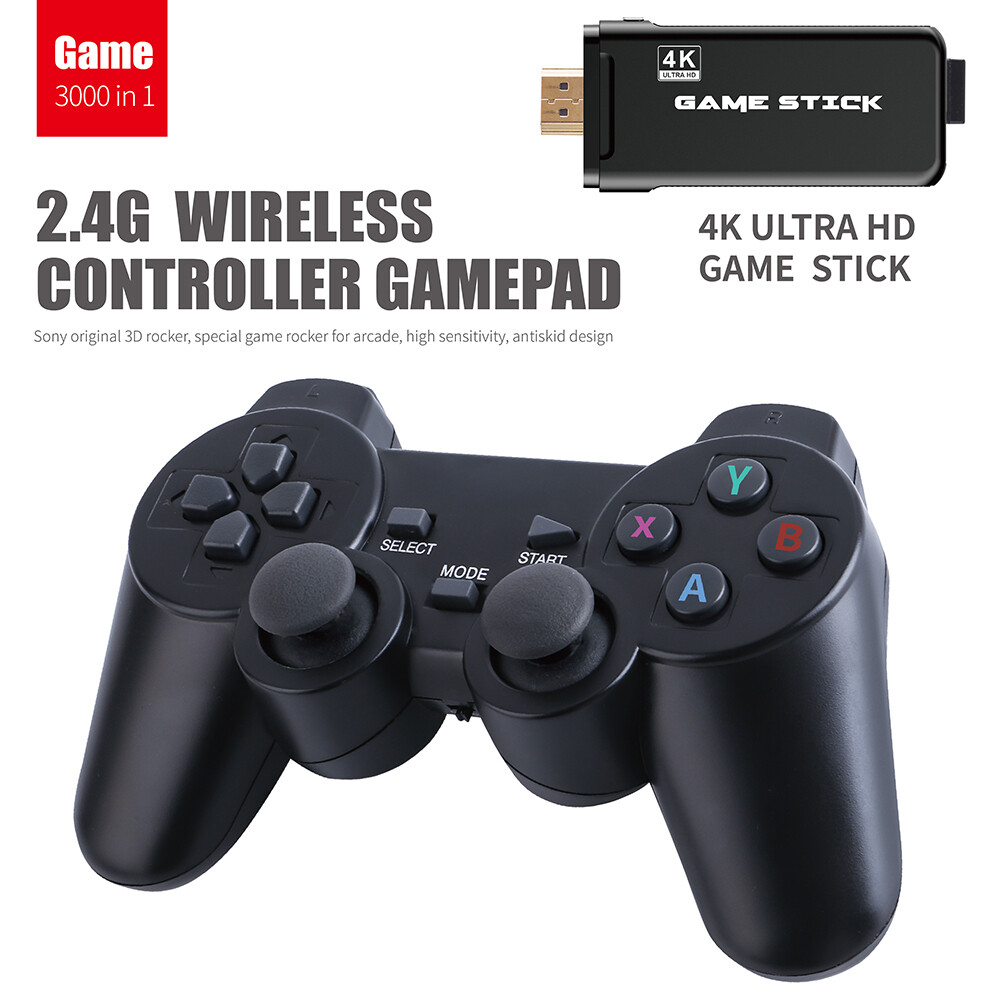 Mini 4K HDMI TV Game Stick 3000 10000 Retro Games Host 