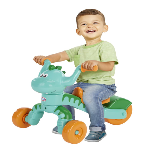 Little Tikes Go & Grow Dino Foot-To-Floor Dinosaur Tricycle for Toddlers Ride-On