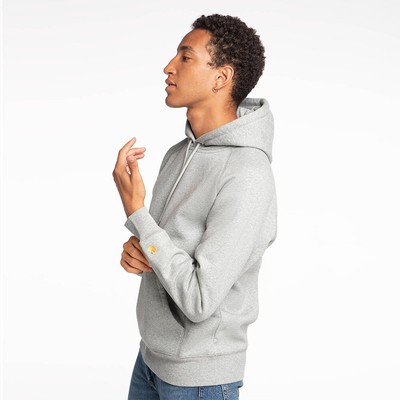 

Мужское худи Carhartt WIP Chase серый вереск, Grey