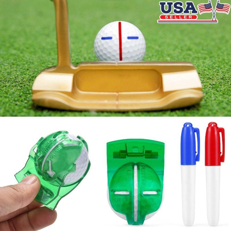 Marker Alignment Tool Line Marker Golf Mark Stencil