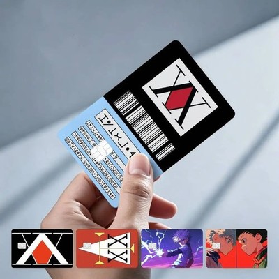 Hunter × Hunter Hunter License ANime 4PCS!Trendy & Cool Business-Style Bank