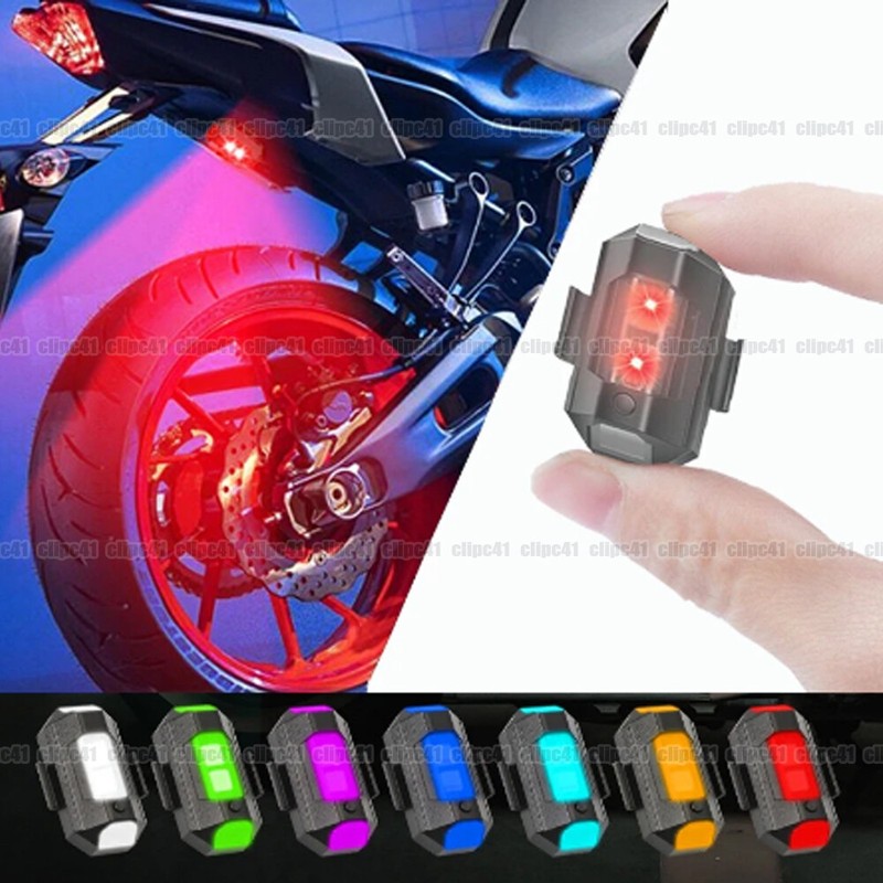 For Drone Night Accessories  LED Strobe Light for Mavic Air 2 Motorcycle Bicycle