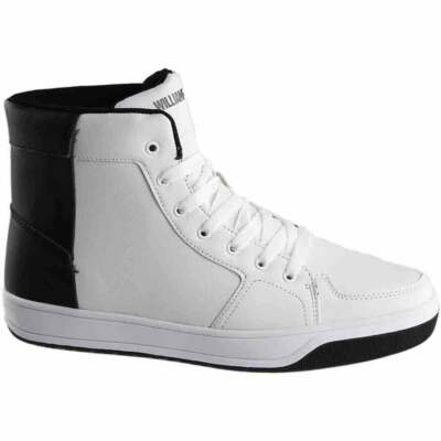 

William Rast Empire High Top Мужские белые кроссовки Повседневная обувь WR1608-011, Белый, William Rast Empire High Top