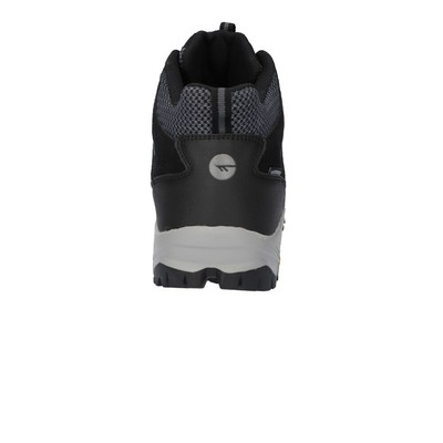 HI-TEC HI-TEC MENS ALPHA PRO VENT WATERPROOF MID WALKING BOOTS BLACK SPORTS OUTDOORS