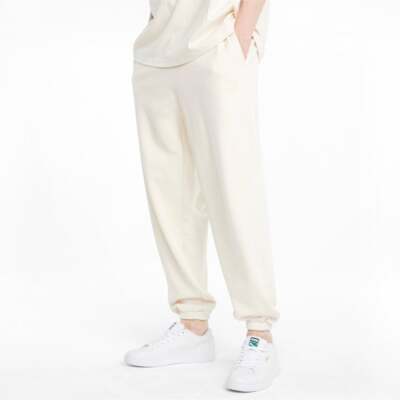 

Мужские белые повседневные спортивные штаны Puma Classics Oversized Sweatpants 532139-99, Белый, Puma Classics Oversized Sweatpants