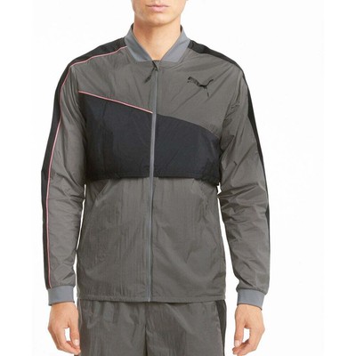 

Мужская серая повседневная спортивная верхняя одежда Puma Run Launch Ultra FullZip 520391-, Grey, Puma Run Launch Ultra FullZip Jacket