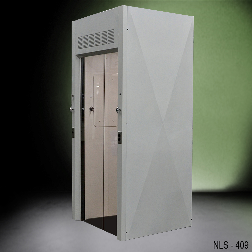 4 Ft Deep Walk In / Floor Mount Laboratory Fume Hood W/ Side Sash, Outlet, Light