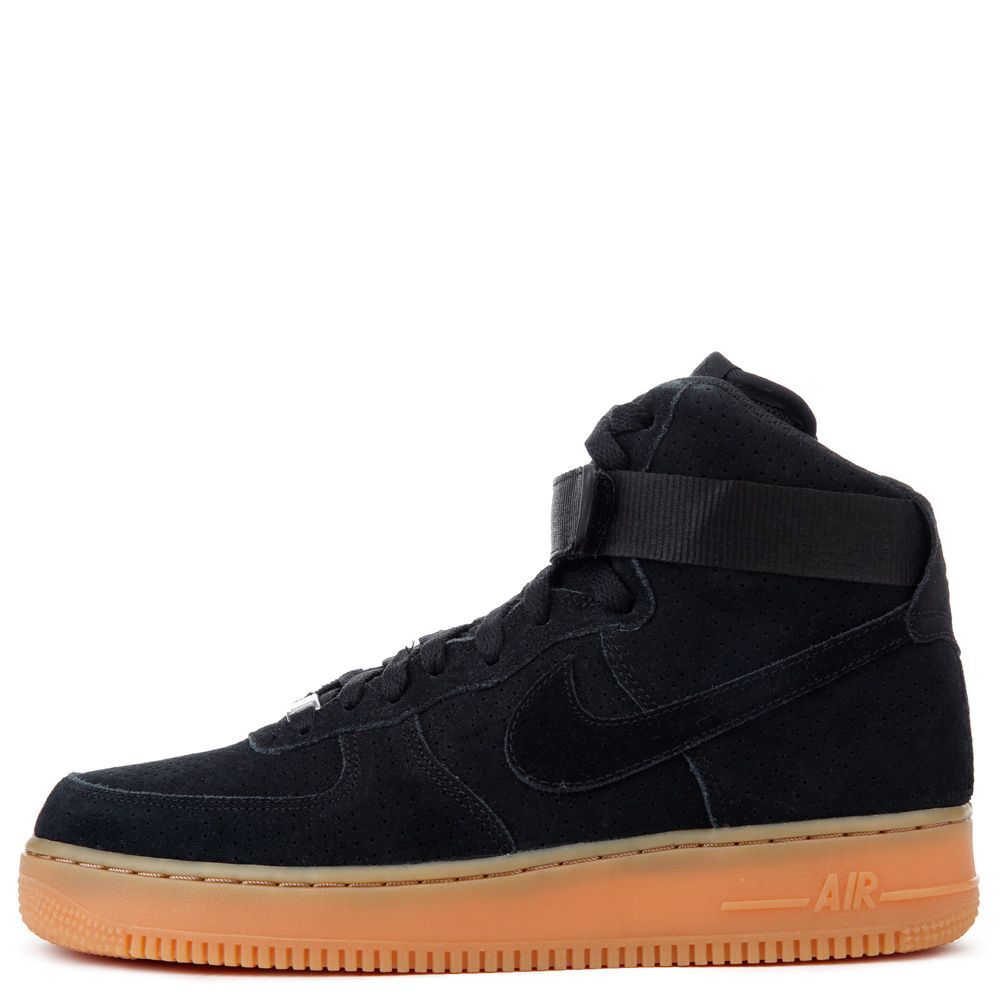 black suede gum sole air force 1