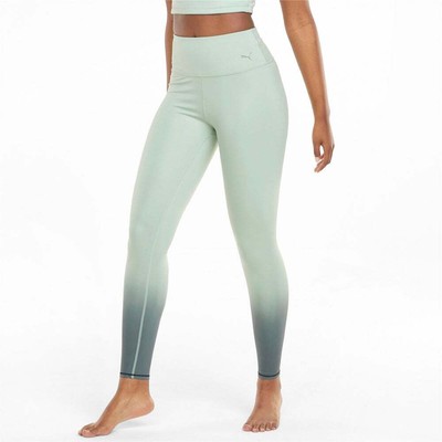 

Puma Studio Ombre High Waist Training Leggings Womens Size  Casual Athletic 5, Зеленый, Puma Studio Ombre High Waist Training Leggings